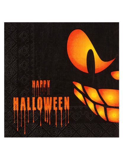 20 db Ghost fekete szalvéta 33 x 33 cm