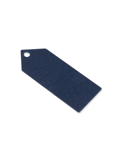 24 sötétkék lyukasztott címke 5 x 2 cm helykártyákhoz