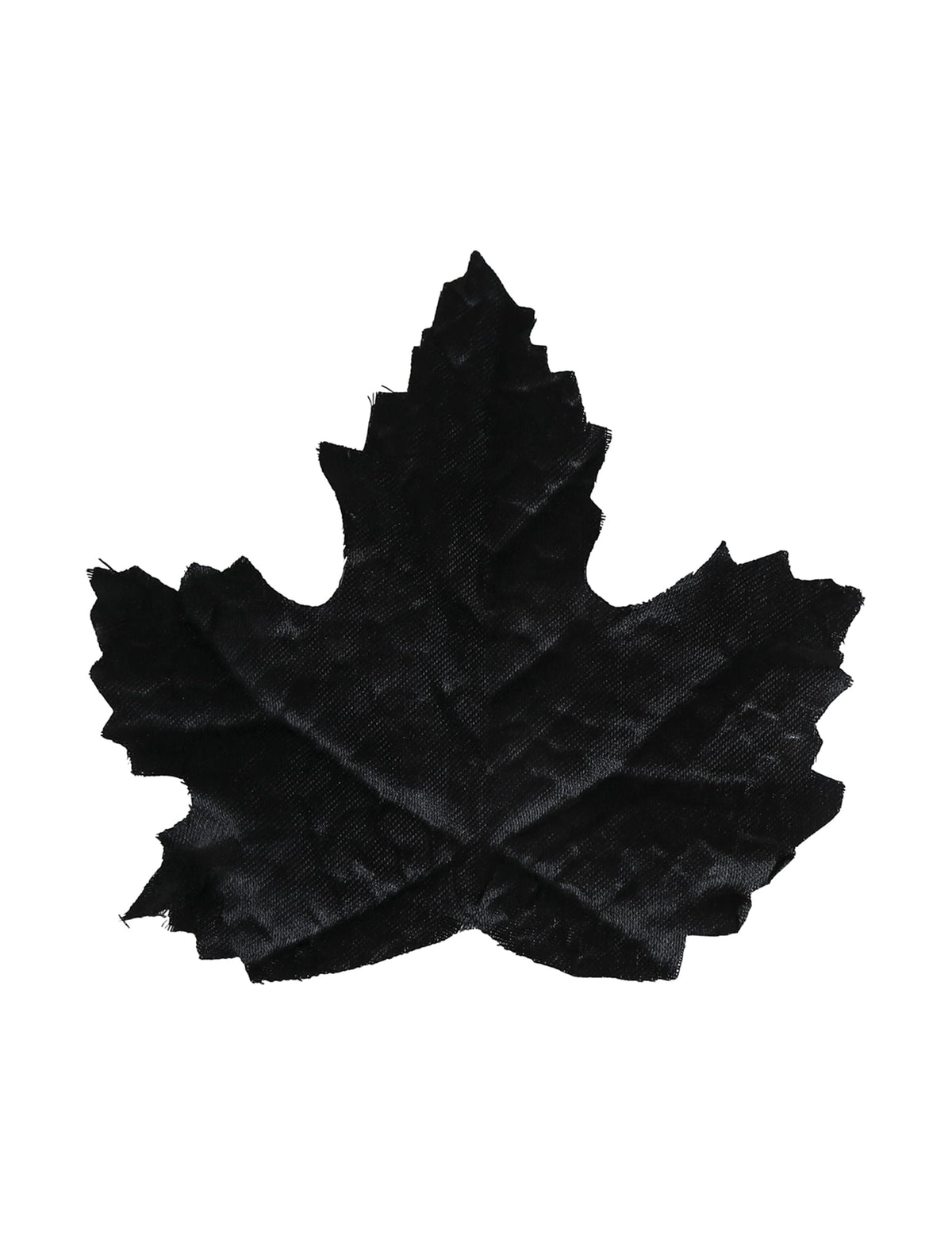 Lot de 24 feuilles pour décoration noires