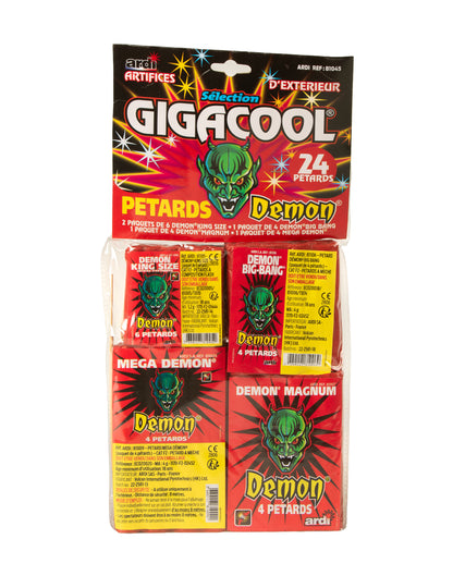 24 nagy Démon Giga Cool petárda