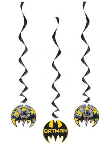 3 spirális dekoráció a Batman felfüggesztésére