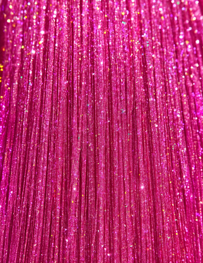 3 fényes rózsaszín szál 50 cm