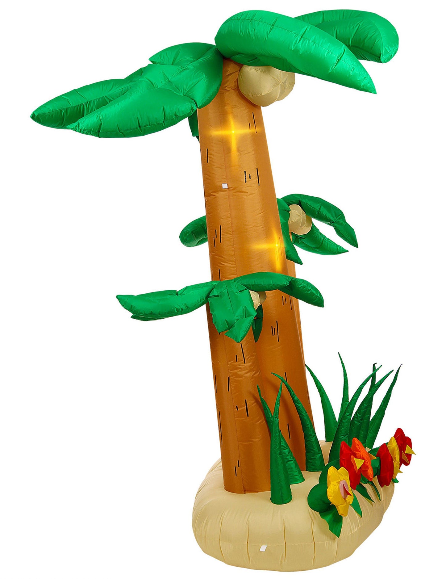3 fényes felfújható óriás pálmafák 240 cm