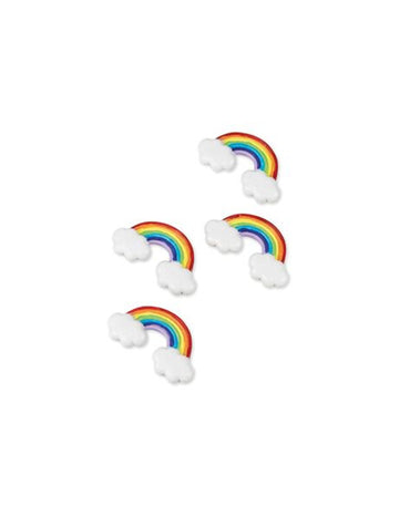 4 többszínű öntapadós gyanta szivárvány 5 cm ragasztani