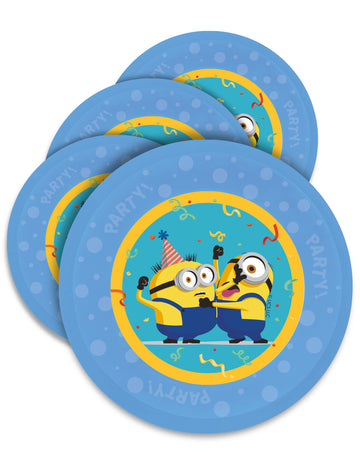 4 újrafelhasználható lemez minion 21 cm