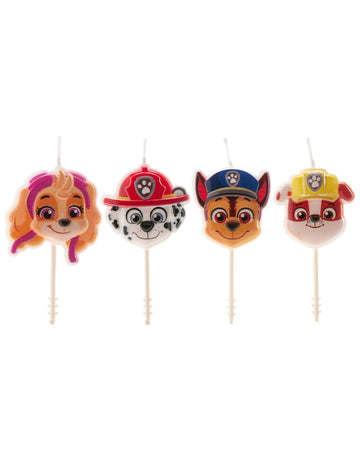4 Paw Patrol születésnapi gyertyák
