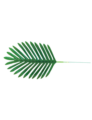 4 pálmalevél 40 x 18 cm trópusi dekorációhoz