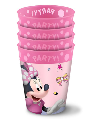 4 újrafelhasználható Minnie csésze 250 ml