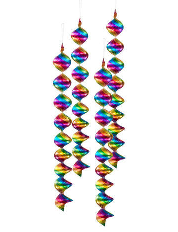 4 többszínű spirális szuszpenzió