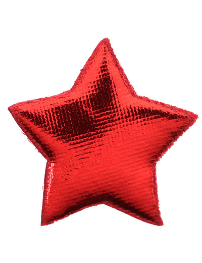 40 db piros szórócsillag 2,5 x 2,5 cm
