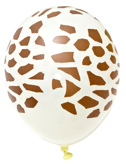 5 szafari mintás latex lufi 29 cm a szavanna állatai