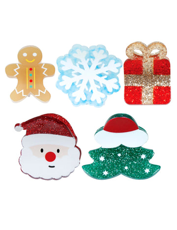 5 csillogó karácsonyi hajcsat