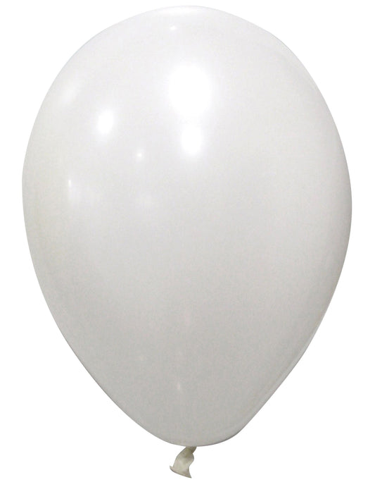 Ballons blancs pour fête