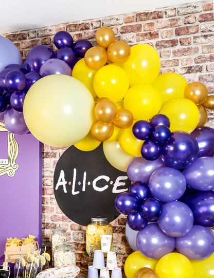 Ambiance de fête personnalisée du Ballons de fête pour décoration jaune