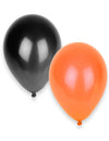 Mise en situation décorative des ballons Halloween pour décoration