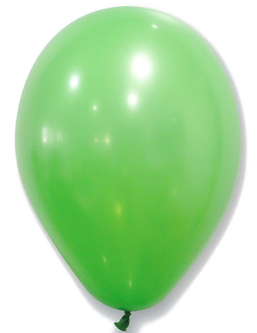 Ballons de baudruche verts