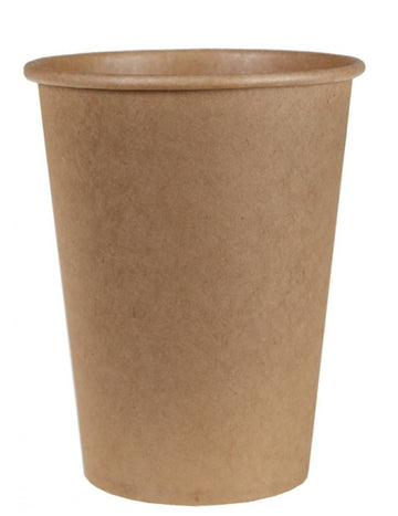 Gobelets en kraft naturels recyclables pour fête brun naturel
