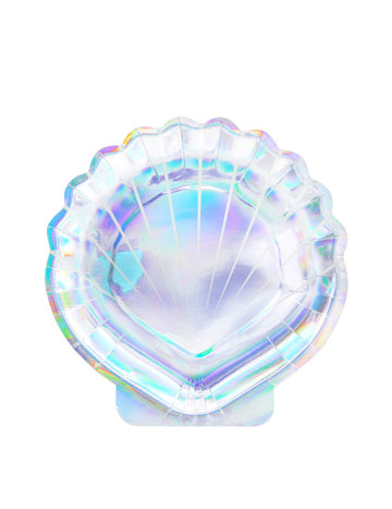 6 kartonlemez holografikus héj 18,5 cm