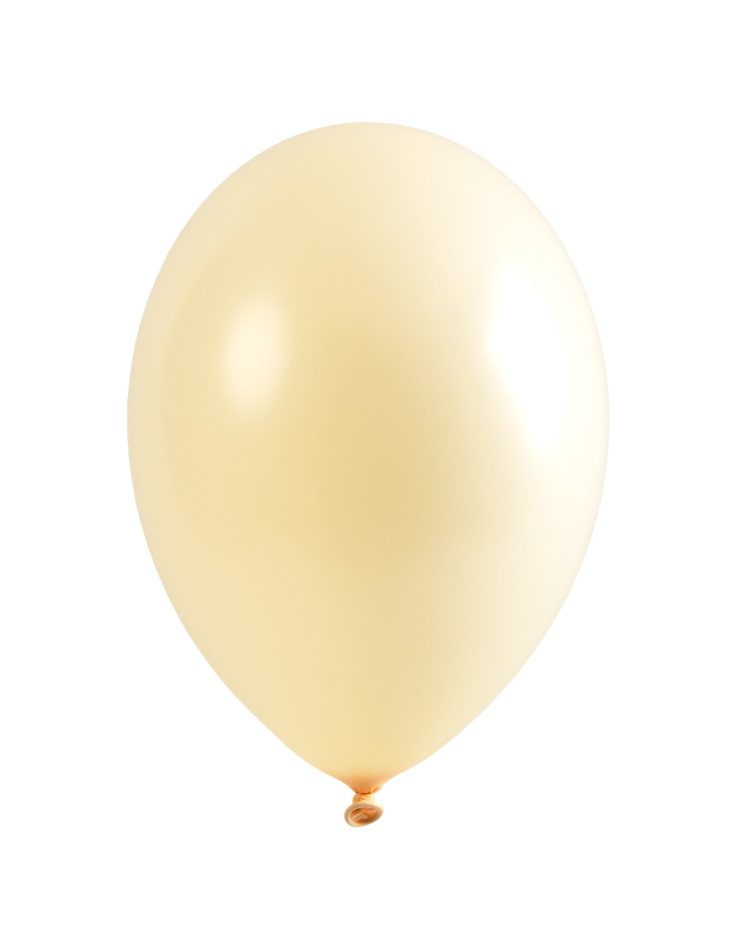 6 darab elefántcsont színű latex léggömb 30 cm 