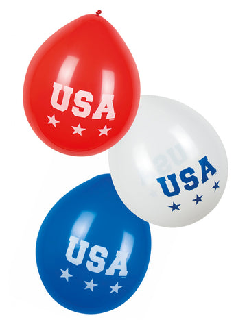 6 USA léggömb 25 cm