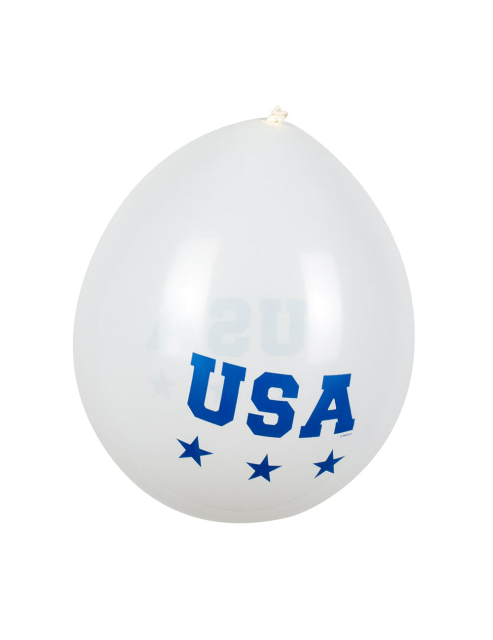 Gros plan sur le ballon blanc des 6 ballons USA