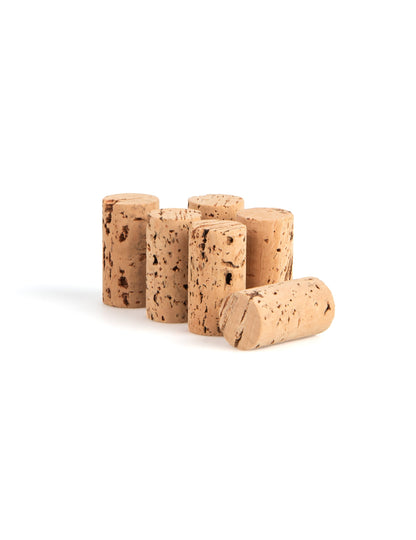 Bouchons de liège naturel pour déco table marron