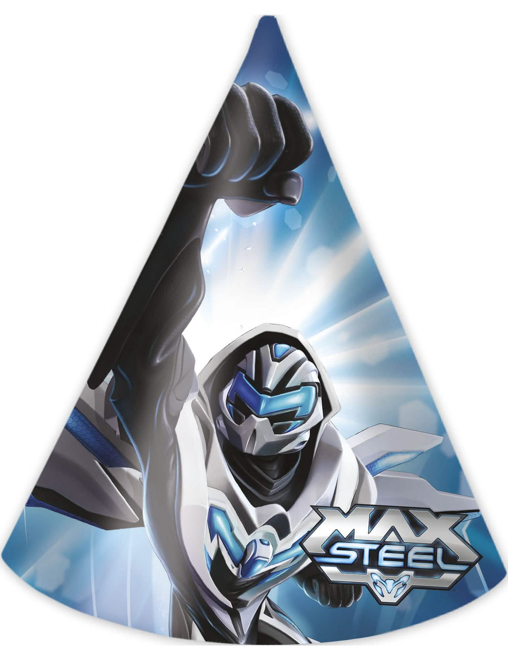 Max Steel gyerek kék-fehér ünnepi kalap