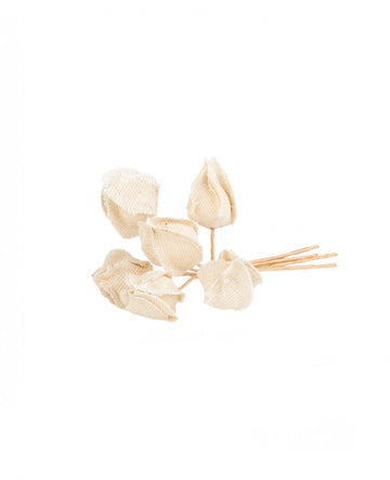 6 db szerelmeskalitka virág szárakon 2,8 x 12 cm rusztikus dekoráció