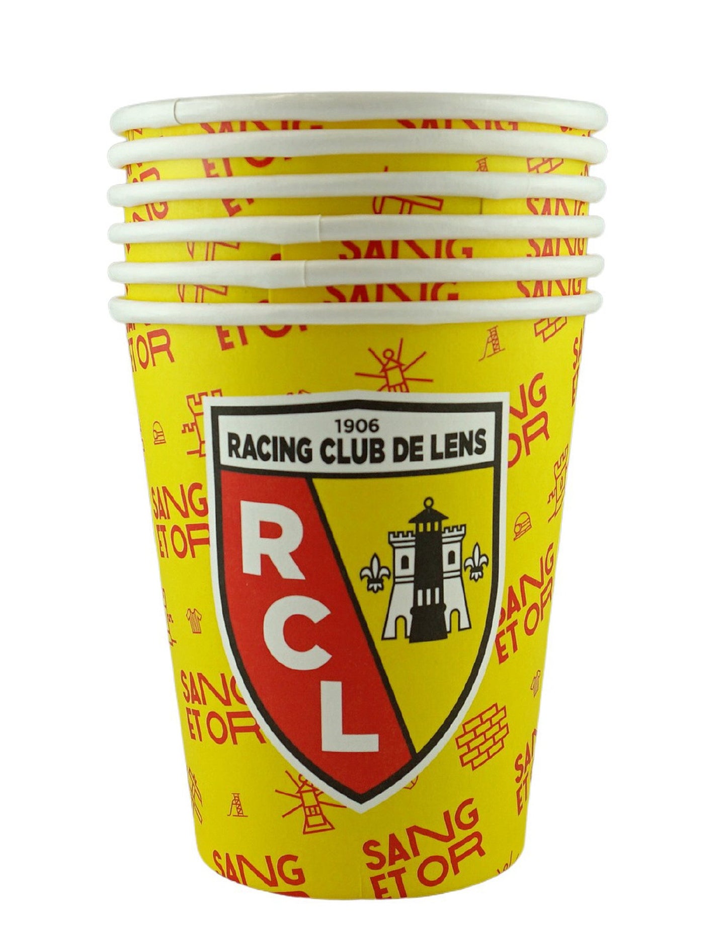 6 kartonpohár RC lencse 25 Cl