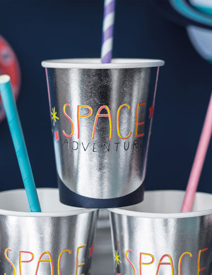 6 kartonpohár űr kaland 200 ml