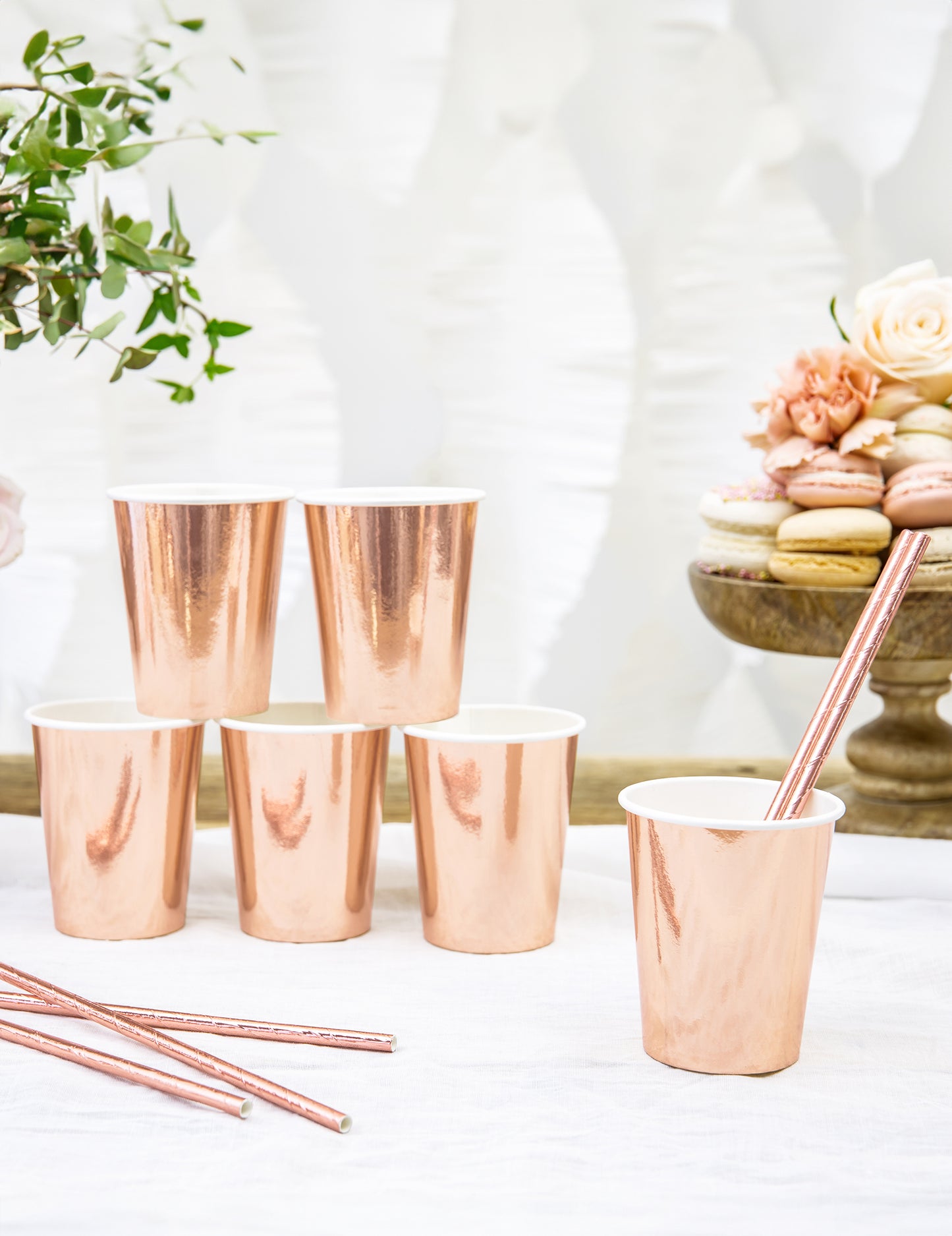 6 arany 220 ml rózsapohár