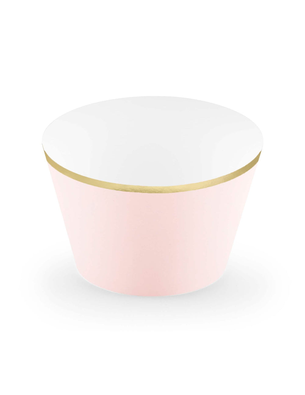 cupcake rózsaszín púderes és arany fémes kartonból készült díszpapírok