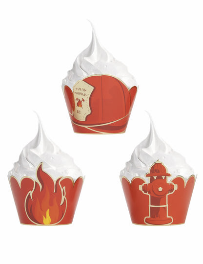 6 cupcake cupcake díszléc
