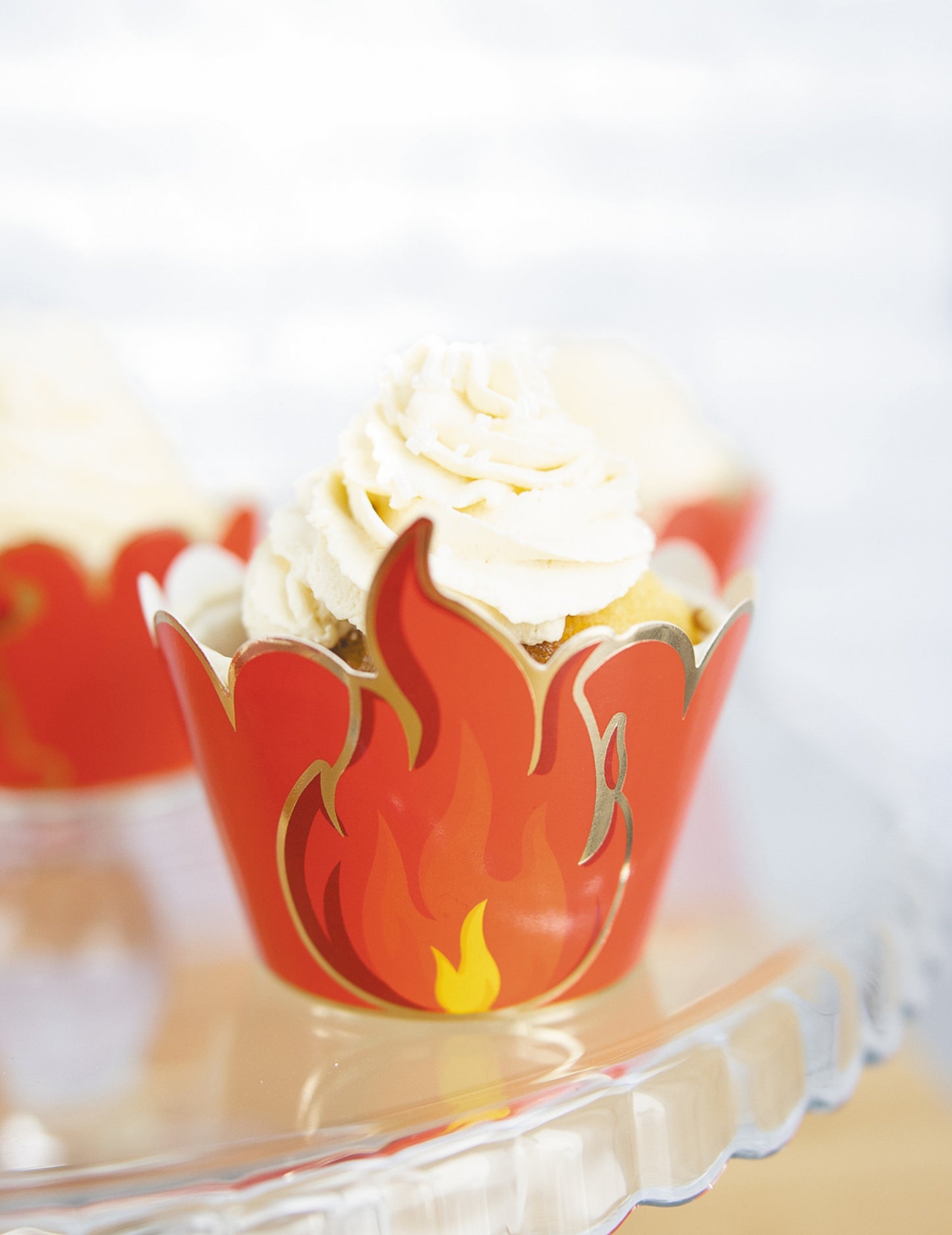 6 cupcake cupcake díszléc