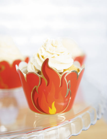 6 cupcake cupcake díszléc