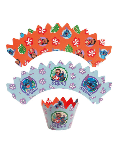 6 db-os cupcake dekorációs készlet Stitch™ beszúrókkal