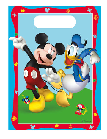 6 Mickey Mouse műanyag zacskó