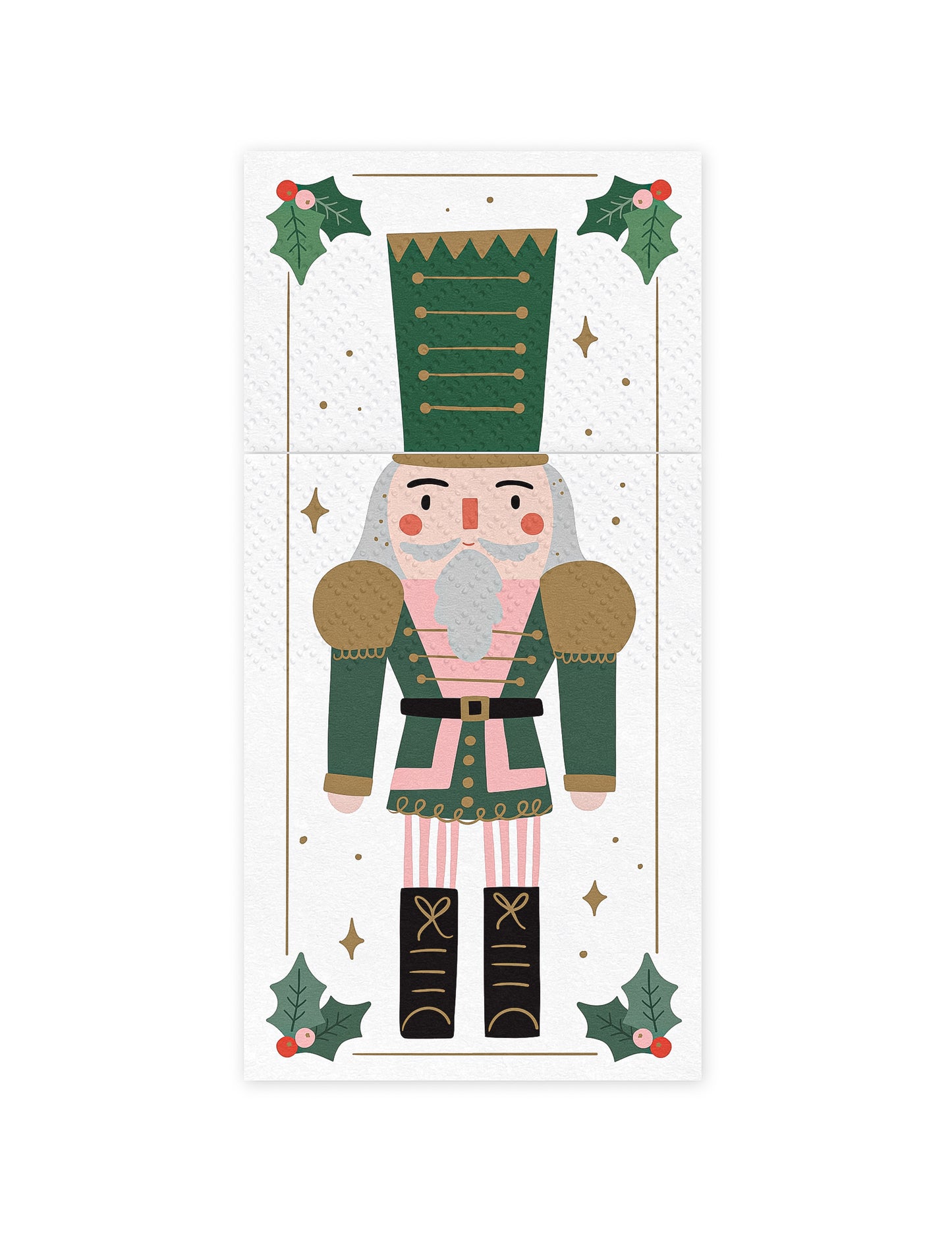 6 db papír Diótörő szalvéta/evőeszköz tasak 10 x 20 cm