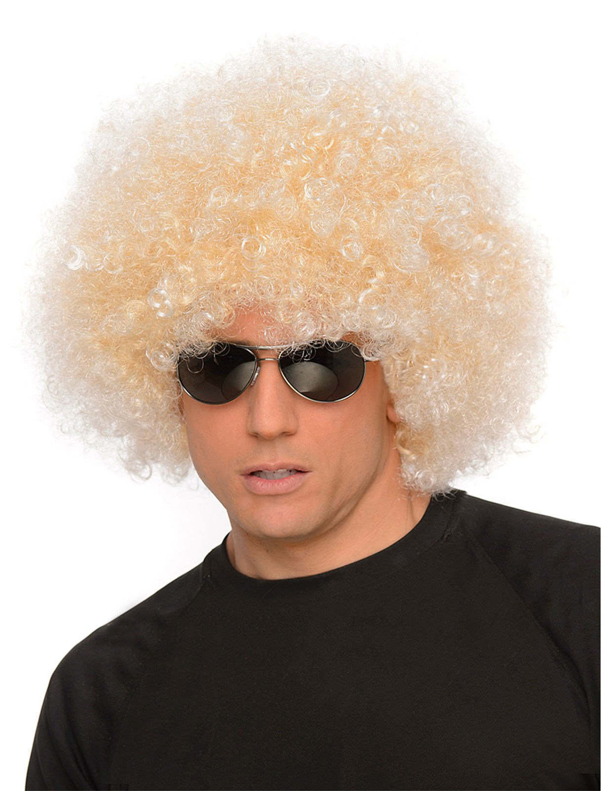 Óriás afro 70 -es évek szőke paróka