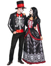 Mexikói Dia de los Muertos páros jelmez felnőtteknek