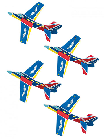 8 db kartonból készült repülőgép piñata kiegészítő