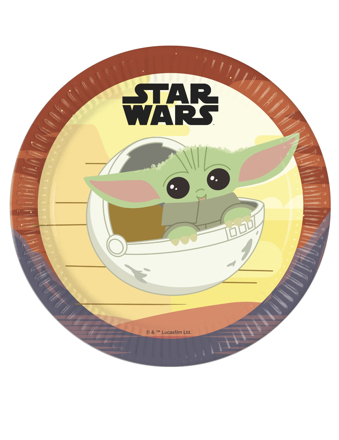 8 Baba kartonlemez yoda a mandalorián 23 cm