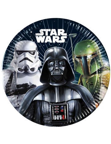 8 Csillagok háborúja Galaxy 20 cm Star Wars karton tányérok