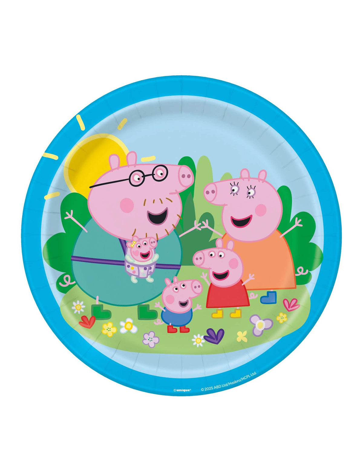 8 db Peppa malac™ tányér 23 cm