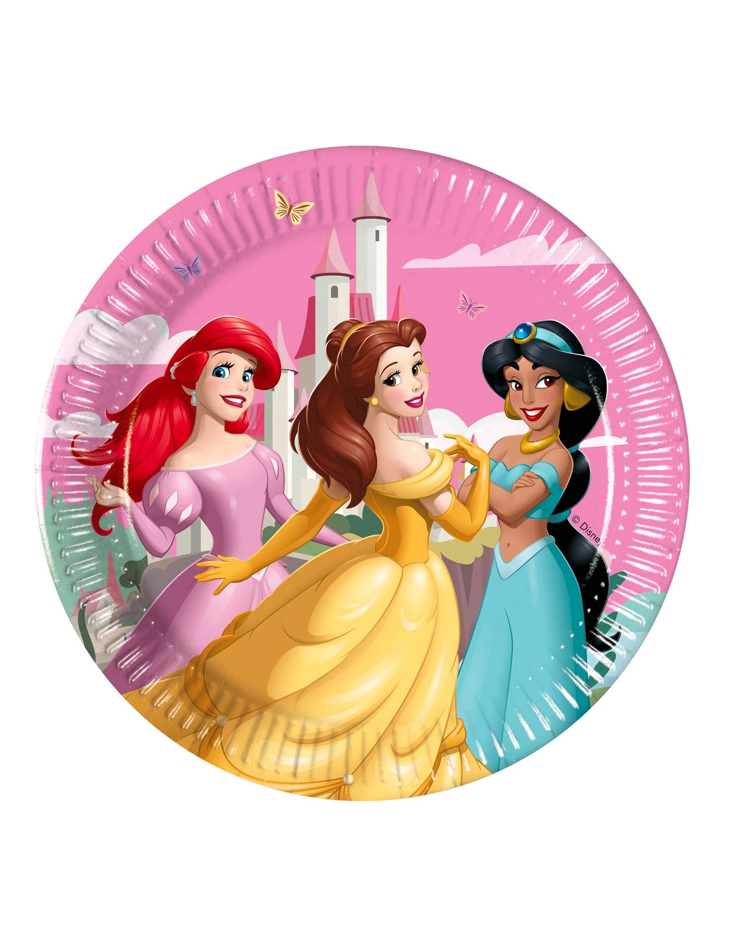 8 Disney™ Hercegnő tányér 20 cm 