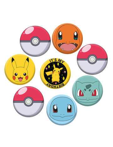 8 Pokémon jelvény
