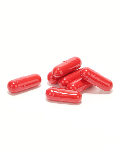Capsules faux sang Halloween pour adulte rouges