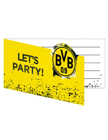 8 Borussia Dortmund meghívó kártya