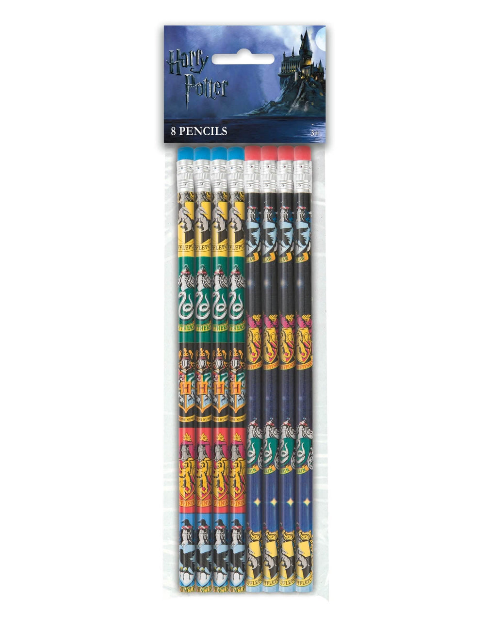 Csomagolás nézete 8 Harry Potter ceruzáról