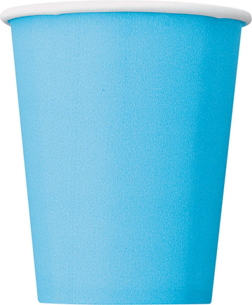 8 pasztell kék karton karton 270 ml csésze